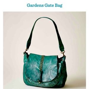 COPY - Sundance Women's Gardens Gate Bag in emerald green